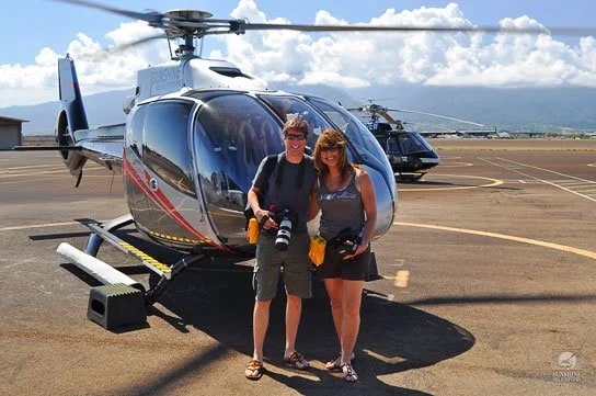Woo hoo! Check out our ride! - Photo © Carl Amoth