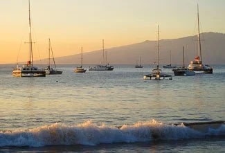 It's just so beautiful here...boats and the ocean.... - Photo © Carl Amoth