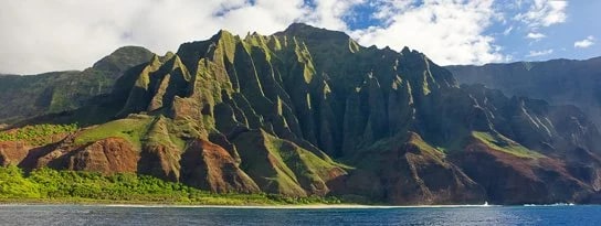 The Napali Coast - Photo © Carl Amoth