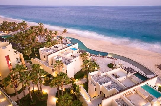 View from our balcony at the Marquis Los Cabos