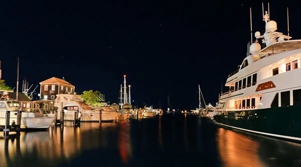 The wharf at Nantucket
