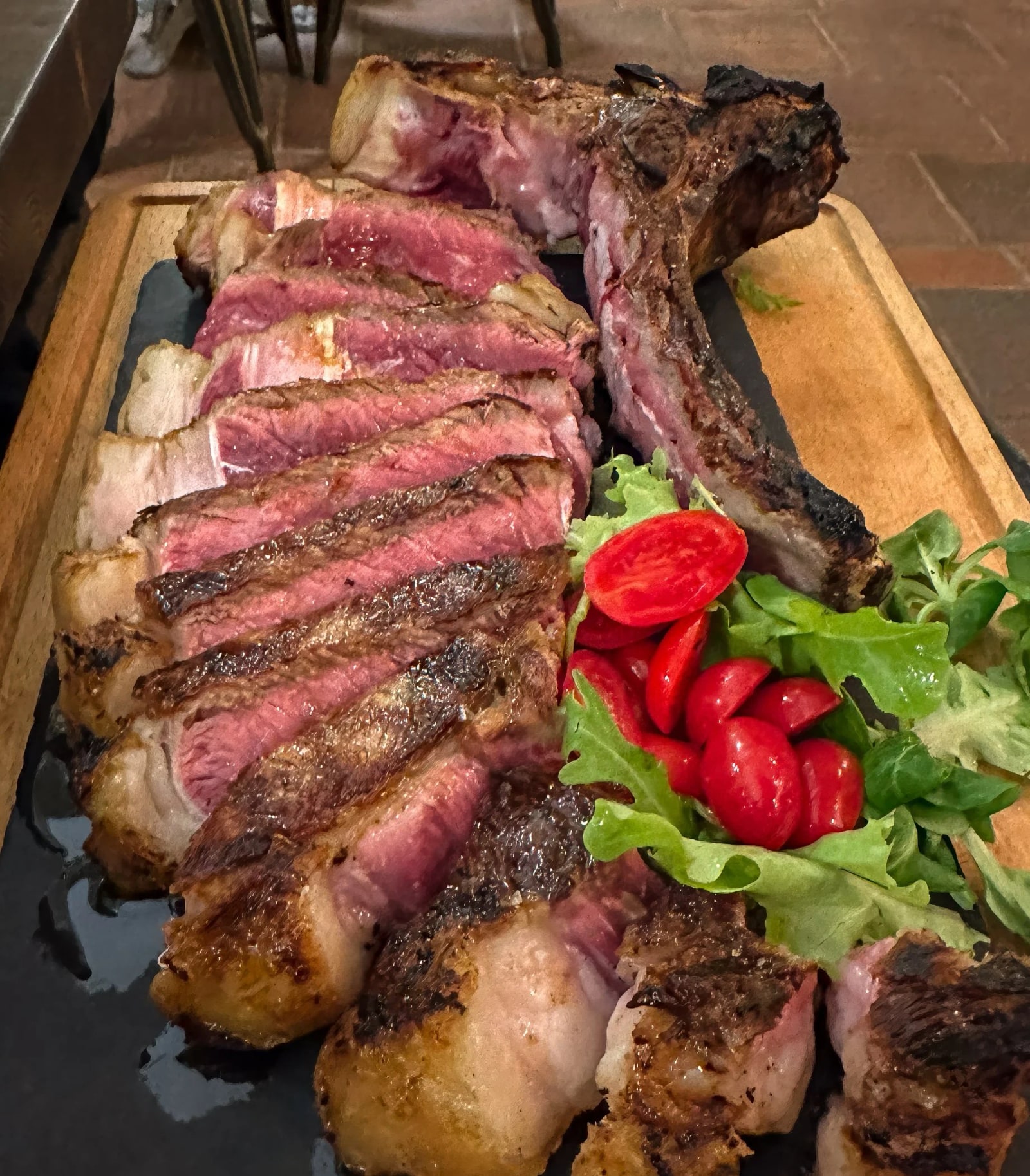 Delicious steak at Terrazzo 45!