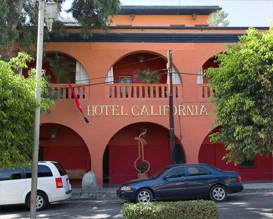 Welcome to the Hotel California. Todos Santos, Baja, Mexico