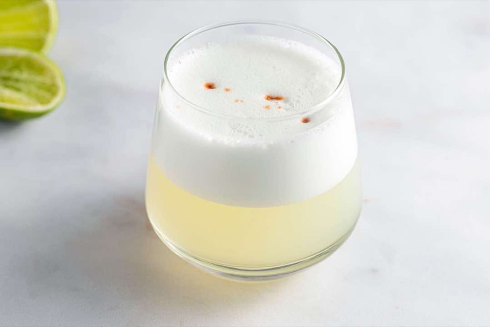 Pisco Sour (Classic Peruvian) cocktail